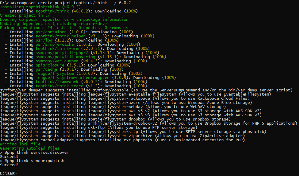 Windows thinkphp 开发. composer & wamp & phpstorm / Php/Nodejs/Web/HTML5 ...