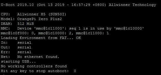 u-boot start